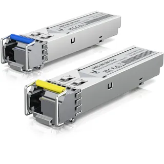 UBIQUITI networks Ubiquiti UACC-OM-SM-1G-S-2 1 Gbps Bidirectional Single-Mode Optical Module (2-Pack)