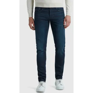 Slim-fit-Jeans PME LEGEND "Tailwheel PTR140", Herren, Gr. 38, Länge 34, blau (schwarz denim shade), Denim/Jeans, Obermaterial: 76% Baumwolle, 21% Polyester, 3% Elasthan, slim fit lang, Jeans Slim-fit-Jeans