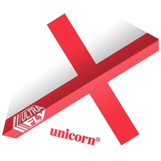 Unicorn Ultrafly.100 Plus England Ultrafly Dart-Flights, St. George Cross