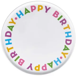 Butlers Kuchenplatte Happy Birthday , Multicolor , Keramik , 32x1x32 cm , Geschirr, Tischkultur & Serviergeschirr, Servierplatten