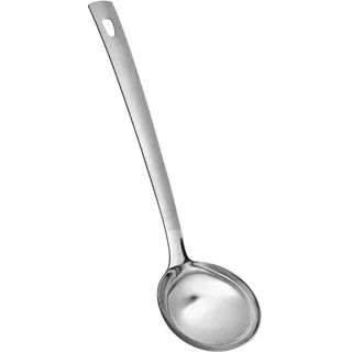 Metaltex Dana Schöpflöffel 30cm aus solidem Edelstahl, robuste Schöpfkelle, Silber
