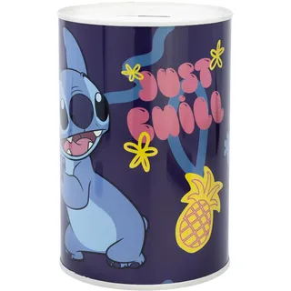 Stitch Spardose aus Metall