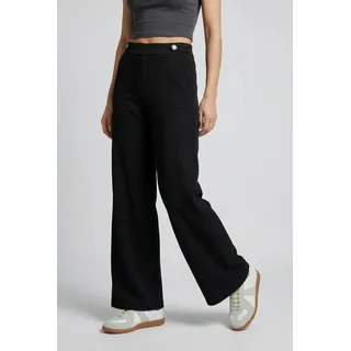 Only ONLEVALY-LIKA LIFE HW WIDE PANT TLR Stoffhose Schwarz 36 32