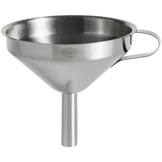 Dr.Oetker Trichter , Silberfarben , Metall , 12 cm , Küchenzubehör, Küchenhelfer, Küchenutensilien
