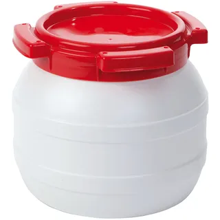 No label Wasserfass ohne Etikett, weiß, 6,4 L
