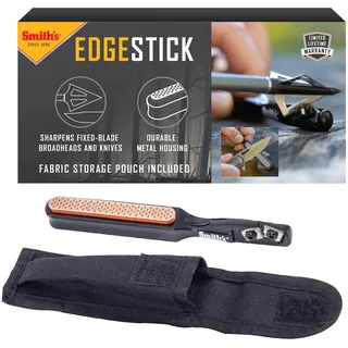 Smith's 50047 Edge Stick Messerschärfer Outdoor, schwarz