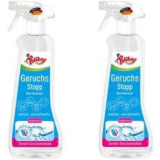 Poliboy - Aktiv Geruchs Stopp - Geruchsentferner - Geruchsneutralisierer - Bannt schlechte Gerüche - vegan - 2er Pack - 2x500ml - Made in Germany