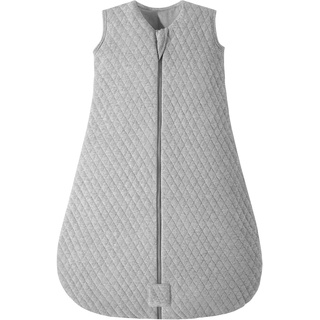 Yoofoss Baby Schlafsack Baumwolle 2.5 TOG Warm Baby Winterschlafsack Weich Babyschlafsack Neugeborene im 0-6 Monaten Perfekte für Winter Grau