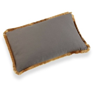 Versa Kissen Whisker grau 10 x 30 x 50 cm, Mehrfarbig, 10 x 30 x 50 cm