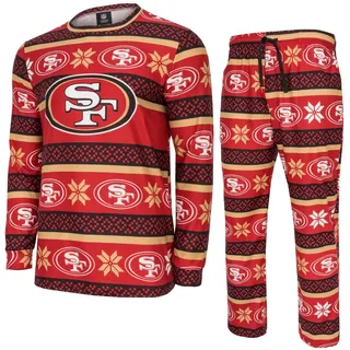 FOCO NFL Teams Winter Xmas Pyjama Schlafanzug Hose Shirt Set