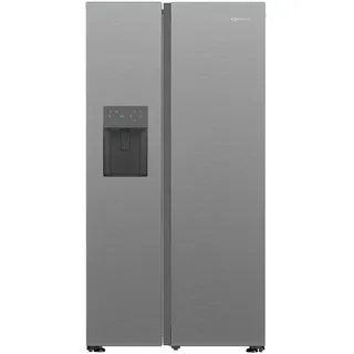 Bauknecht SBS IW D90 Pearl Side-by-Side (578 l, 1790 mm hoch, Silber)