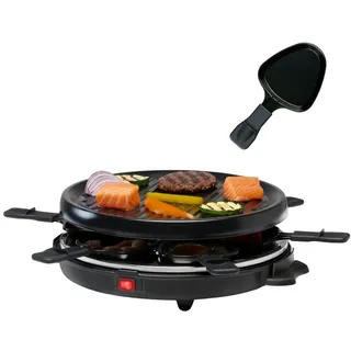 Alpina Raclette-Grill 800W Gourmet-Set für 8 Personen
