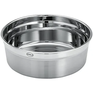 Rösle FLEXX 2GO Dose rund silberfarben 16,8 x 16,5 cm 1,4 l