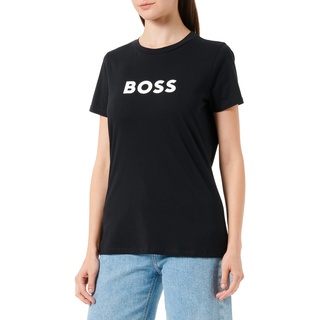 BOSS Damen C_elogo_5 Sweatshirt, Black1, M EU