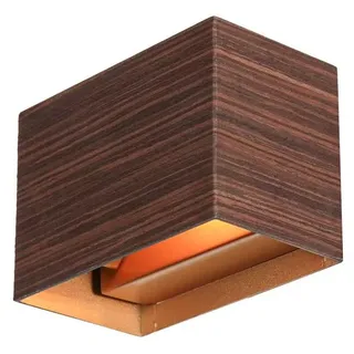 Wandleuchte - braun - Muro -  kunststoff metall - G9 - 3365E - Steinhauer - Braun