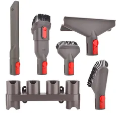 Bürstenhalterung, Organizer-Befestigungs-Set für Dyson V10, V8, V7, V11, absolut kabellos, Dyson V7 Tierauslöser, Dyson V10 Tiermotorhead (kein Adapter erforderlich, direkt Verbinden)