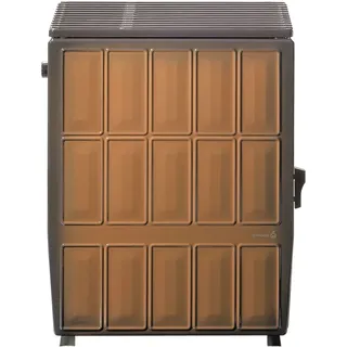 Wamsler KS 109 Kaminofen Stahl Maron 6 kW