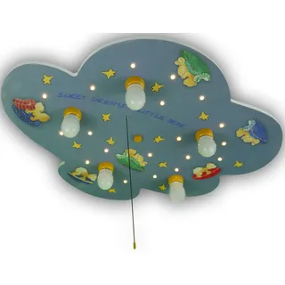 Niermann Standby niermann Deckenleuchte "Wolke Bärchen", E14 1 Stk., Kinderzimmer, Kinderlampe, bunt,