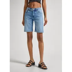 Bild Slim-fit-Jeans »Shorts SLIM SHORT MW«, blau