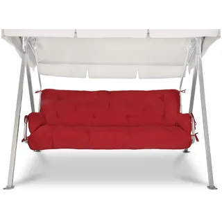 Beautissu Auflage 180 x 50 x 8 cm rot 1 St.