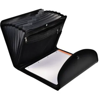 Exacompta Fächermappe Exafolio 6 Fächer grau, 1 St.