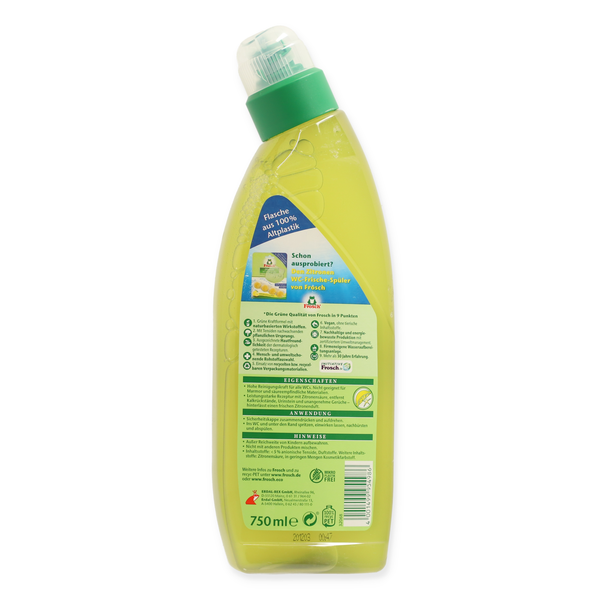 Bild von WC-Reiniger Zitrone 750 ml