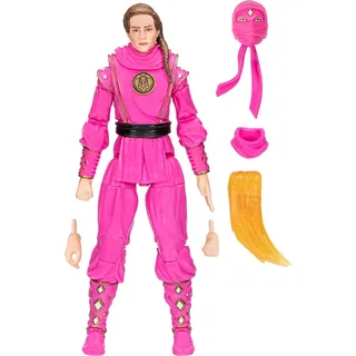 Hasbro Power Rangers x Cobra Kai Ligtning Collection Actionfigur Morphed Samantha LaRusso Pink Mantis Ranger 15 cm - Rosa