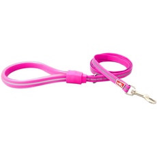 Wigzi 6GLSS58-PK Reflective Waterproof Gel Handle Leash, Einheitsgröße, neon rosa