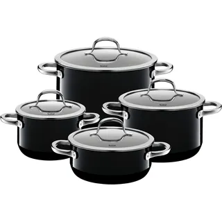Silit Silargan Passion Topf-Set 4-tlg. Bratentopf + Fleischtopf + Glasdeckel