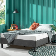 Zinus Curtis Essential Upholstered Plattform Bed Frame