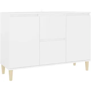 vidaXL Sideboard 103,5 x 35 x 70 cm weiß