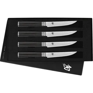 KAI Shun Classic Messerset 4-tlg. 12 cm Schwarz/Silber