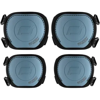 Scoot & Ride Protective Set S Kinder Protektoren Set Ellenbogenschoner Knieschoner Schutzausrüstung Kinder ab 5 Jahren (Steel)
