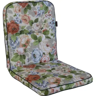 Angerer Stuhlauflage Niedrig Wolfgangsee Creme Blumen