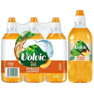 VOLVIC Tee Pfirsich - 6 x 0.75 L