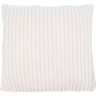 Gözze Kissenbezug Cord-Optik 50 x 50 cm Weiss