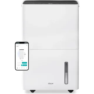 Duux Bora Smart Luftentfeuchter - 20L/24h | Raumentfeuchter für jeden Raum bis 40 m2 - Steuerbar mit App - Luftentfeuchter Keller mit Wäschetrocknungsmodus