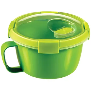 Curver 232569 Becher to Go rund 0,9L Kunststoff grün 16 x 16 x 11 cm