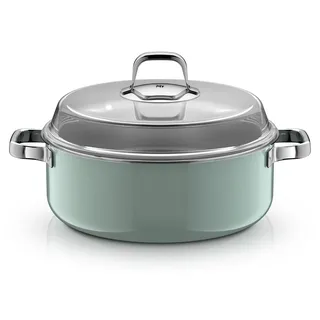 WMF Fusiontec Mineral Pro 519885290, 6 l, Rund, Grün, Edelstahl, Fusiontec, Edelstahl - Grün