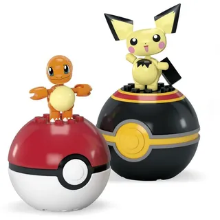 Mattel MEGA Pokémon Pokéball Charmander & Pichu