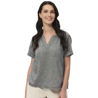 Redgreen Alexia Kurzarmhemd - Black Melange - S