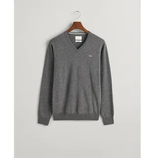 GANT Superfine Lambswool Pullover mit V-ausschnitt M