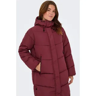 ONLY Steppmantel »ONLMAGGI LIFE LONG PUFFER CC OTW«, rot