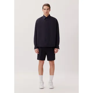 studio seidensticker Businesshemd »Studio« Oversized 1/1 Kentkragen Uni, blau