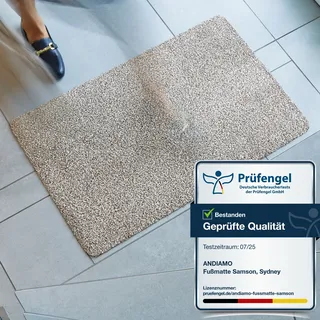 OTTO home Fußmatte »Sydney, Made in Netherlands« rechteckig 6 mm Höhe Schmutzfangmatte, melierte Optik, rutschhemmend, für In- und Outdoor,