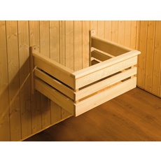 Bild von Premium Massivholzsauna Bergen (Set), 7,5 kW-Ofen mit digitaler Steuerung