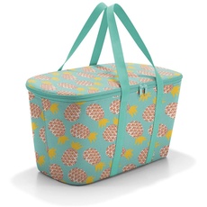 reisenthel coolerbag Pineapple - Kühltasche aus hochwertigem Polyestergewebe – Ideal für das Picknick, den Einkauf und unterwegs