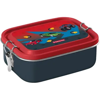 Step by Step Lunchbox Stainless Steel Car rot