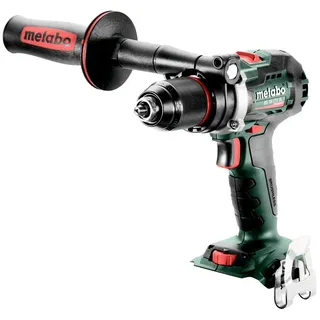 Metabo BS 18 LTX BL I ohne Akku + Gürtelhaken + Seitengriff + magnetischer Bithalter