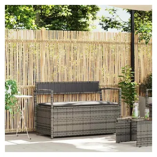 vidaXL Gartenbank 100 x 54 x 74 cm Grau